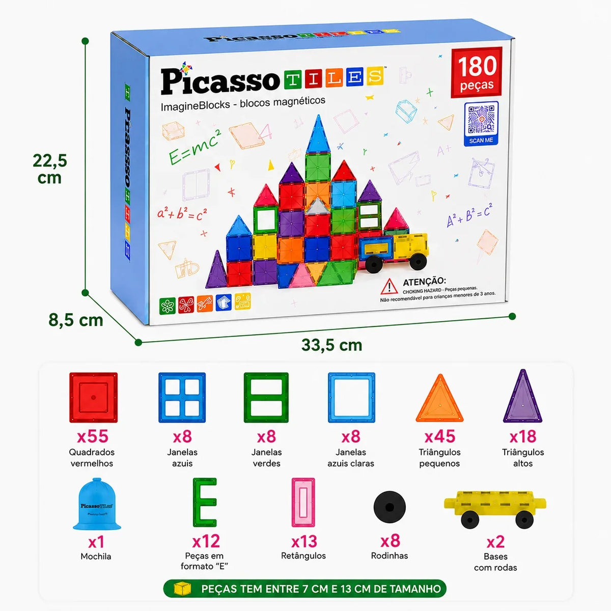 ImagineBlocks – Blocos Magnéticos Educativos