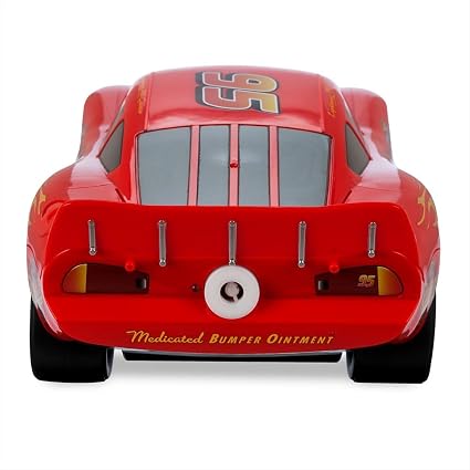 McQueen Bubble Racer — Carrinho RC Com Bolhas e Luzes