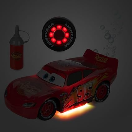 McQueen Bubble Racer — Carrinho RC Com Bolhas e Luzes