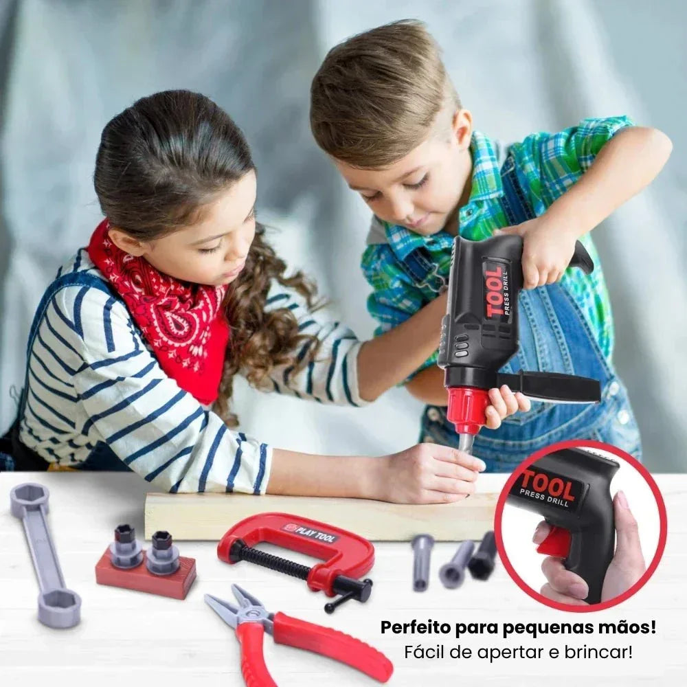 ToolMaster Kids – Kit de Ferramentas Infantil - Creative Brinquedos