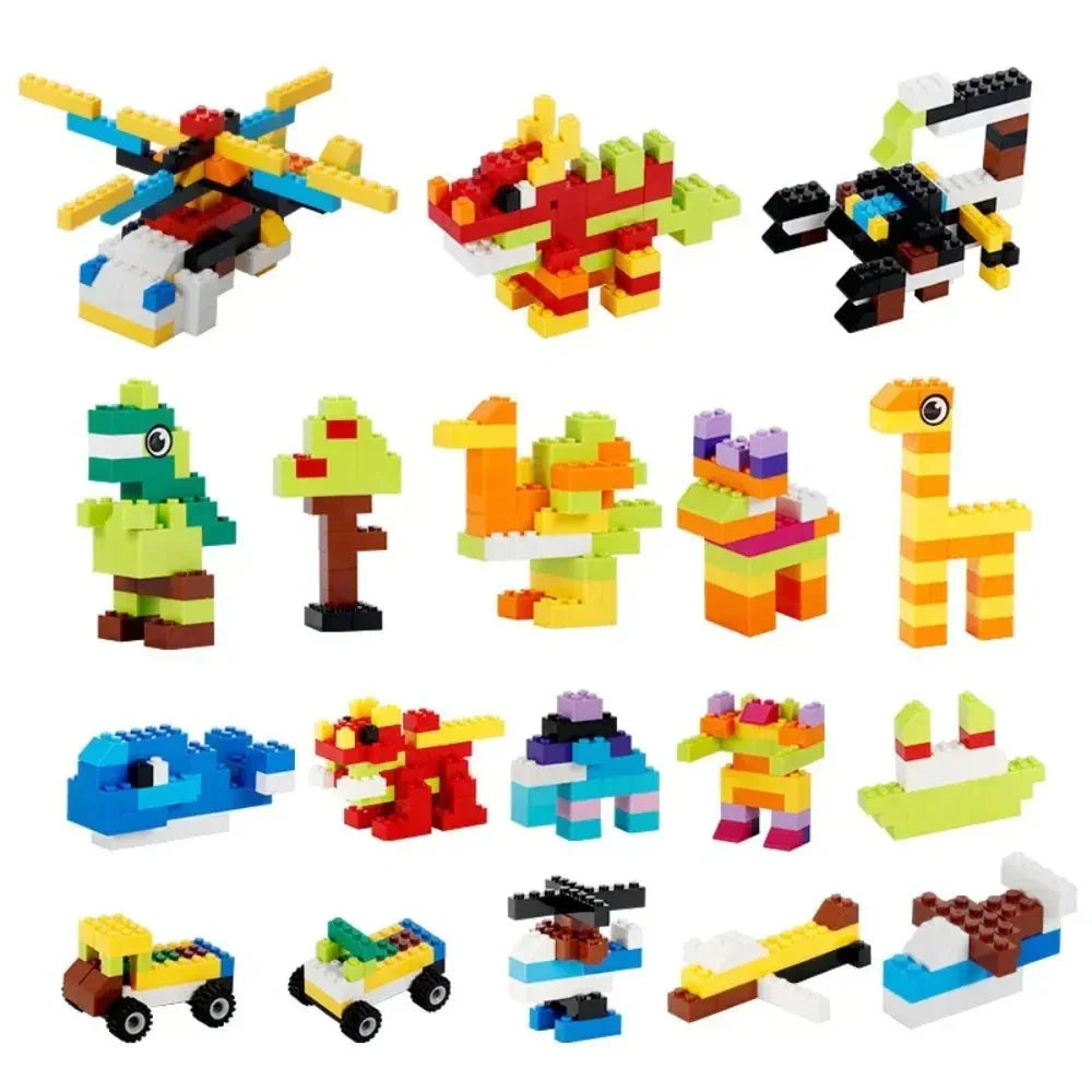 Blocos Criativos – 1000 Peças - Creative Brinquedos