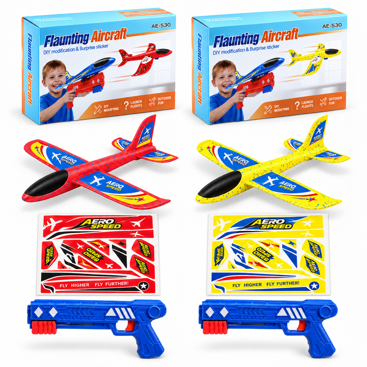 Avião AeroSpeed - Escolha seu combo e multiplique a diversão