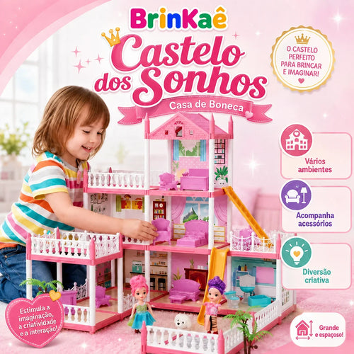 Castelo dos Sonhos - Casa de Bonecas