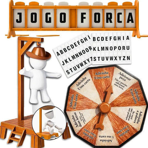 Jogo da Forca Interativo em Família - Creative Brinquedos