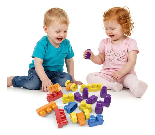 Box Block - Caixa Com 22 Blocos de Montar