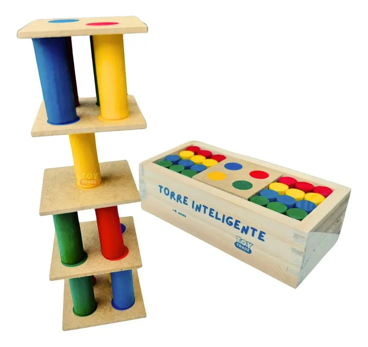 Torre Inteligente Desafio & Aprendizado - Creative Brinquedos