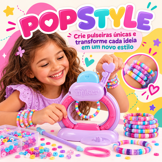 PopStyle — Máquina Para Fazer Pulseiras