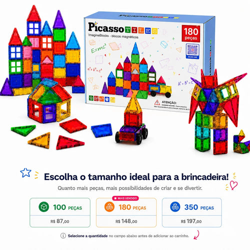 ImagineBlocks – Blocos Magnéticos Educativos